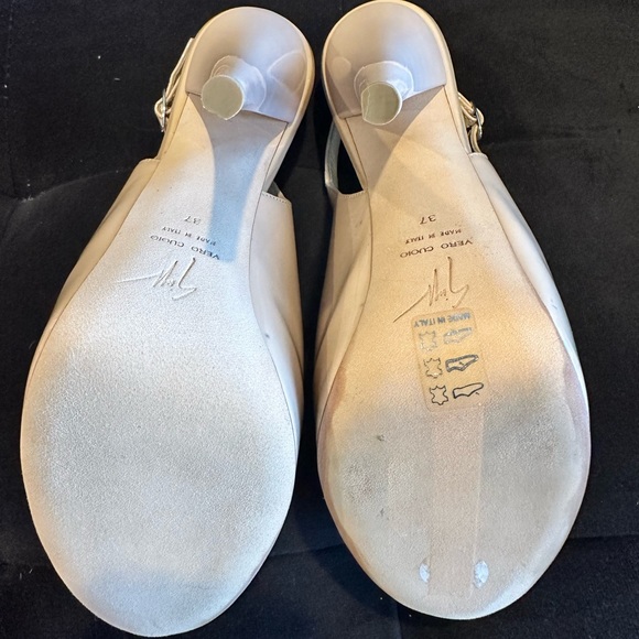 NIB Giuseppe Zanotti Nude patent peeptoe platform heels - Sz 7 or 37 - Picture 9 of 12